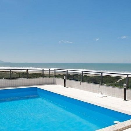 דירות Florianópolis Linda Cobertura Frente Mar Com Piscina Privativa E Pe Na Areia! מראה חיצוני תמונה