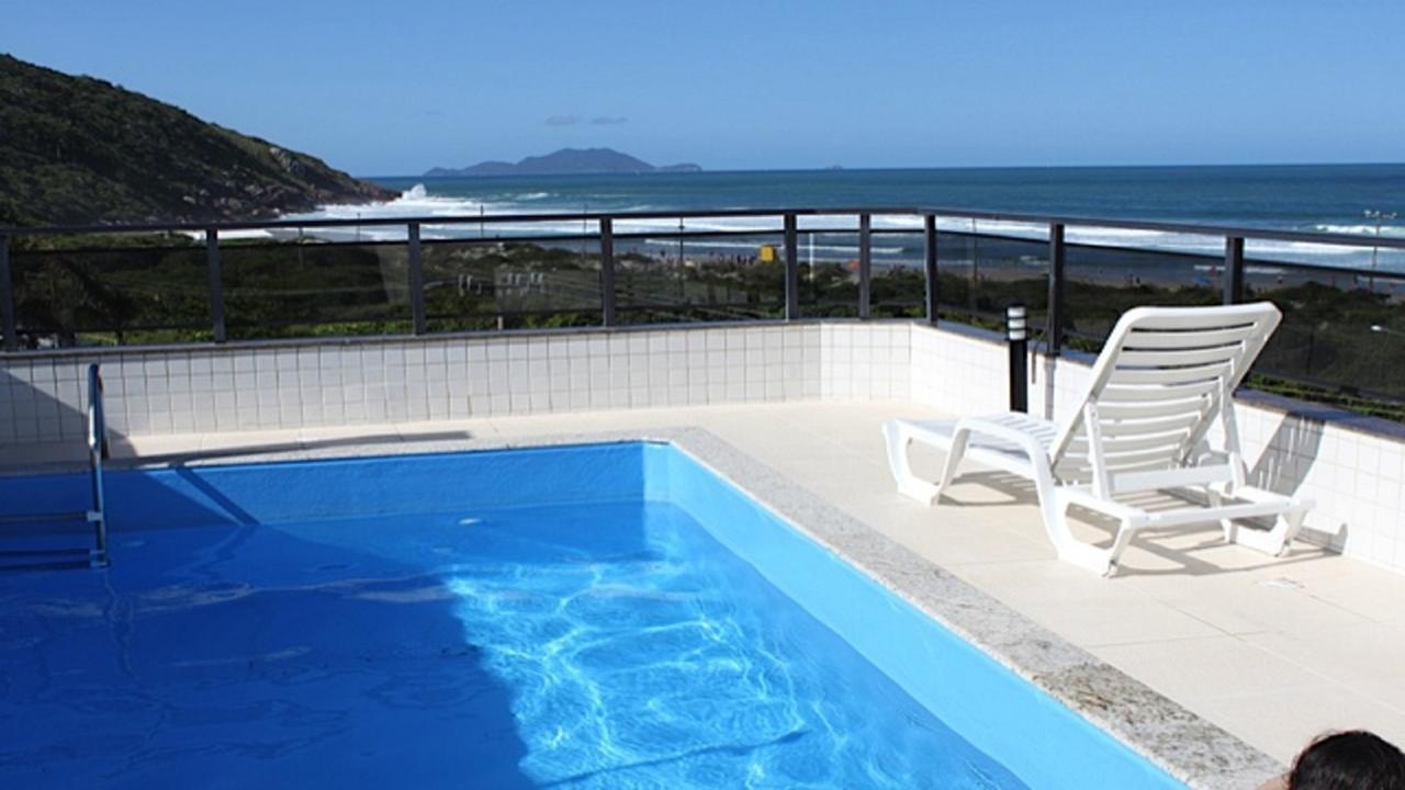 דירות Florianópolis Linda Cobertura Frente Mar Com Piscina Privativa E Pe Na Areia! מראה חיצוני תמונה